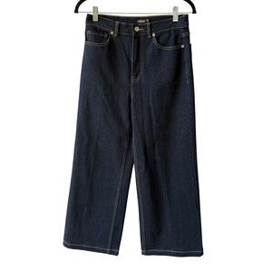 J MCLAUGHLIN LOWDEN WIDE LEG JEANS HIGH WAIST PREPPY MODERN WEEKEND NWT 4